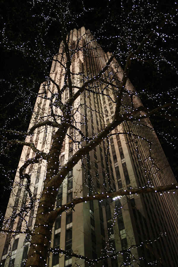 Rockefeller Lights Photograph by Jeff Porter Fine Art America