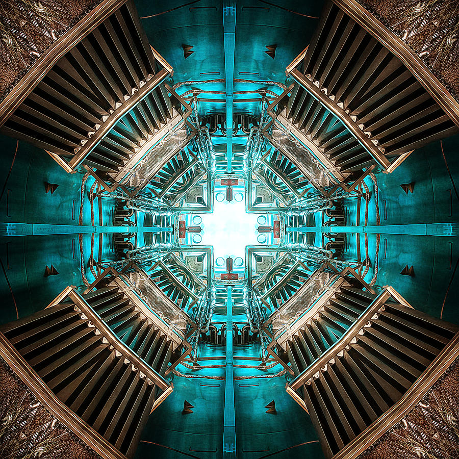Rocket Propulsion Chamber Digital Art by Phil Perkins