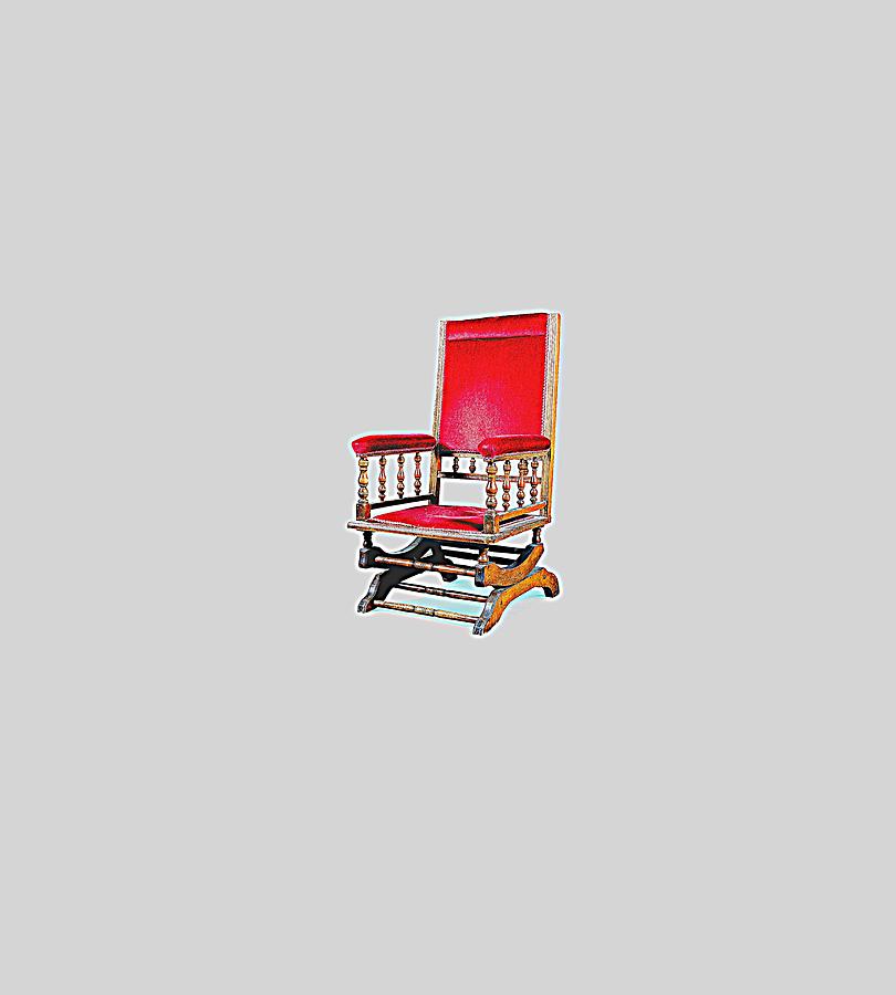 Rocking Chair 2 Painting by Celestial Images