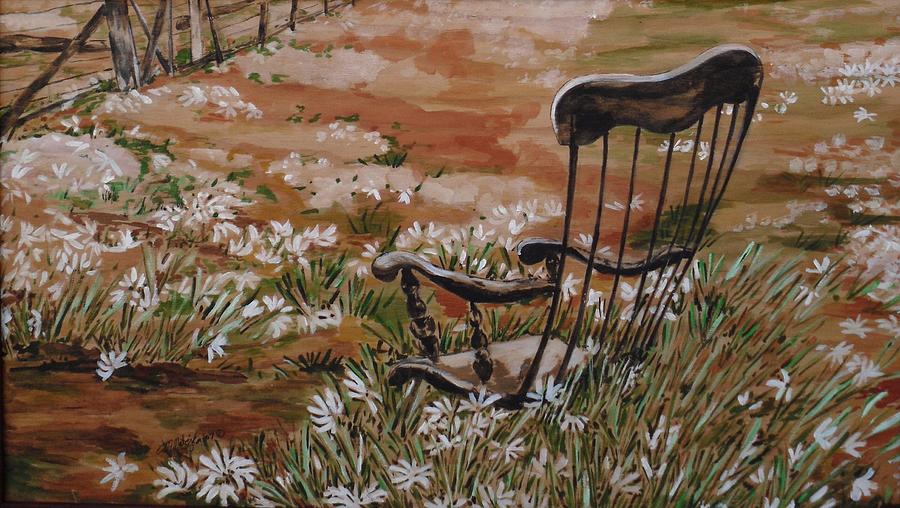 Rocking Chair No 2 Painting By Christine Marek Matejka   Rocking Chair No2 Christine Marek Matejka 