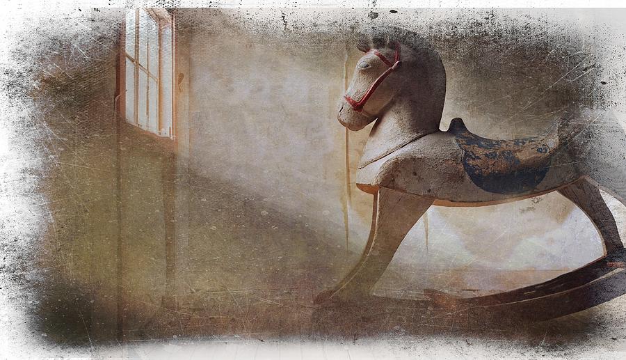 Horse Photograph - Rocking Horse by Movie Poster Prints