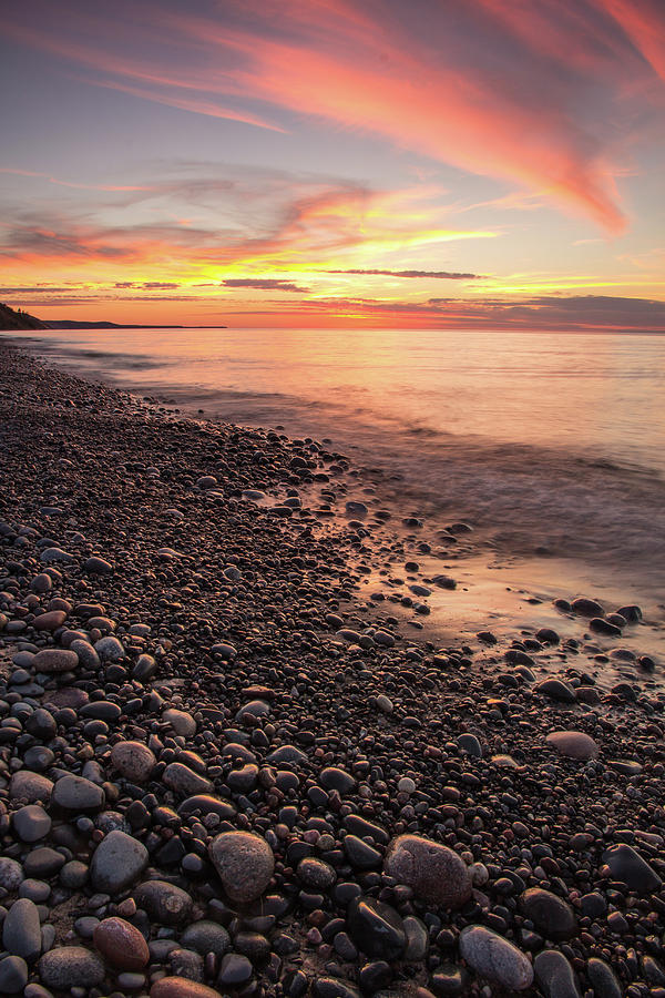 Sunset Photograph - Rocking Shores  by Lee and Michael Beek