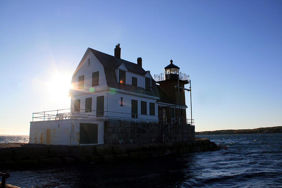 Rockland Breakwater Lighthouse 1 Photograph by George Jones