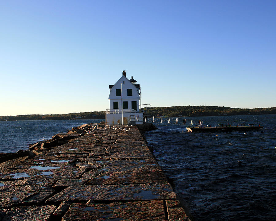Rockland Breakwater Lighthouse 2 Photograph by George Jones