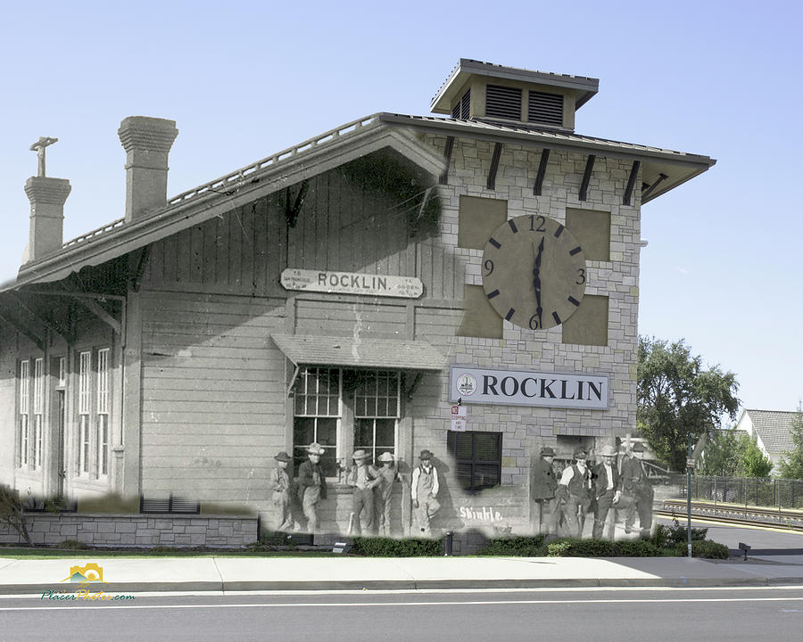 Rocklin Depot Photograph by Jim Thompson