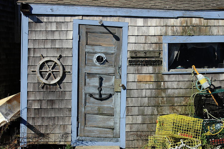 Rockport Fishing Shack Photograph by Lou Ford