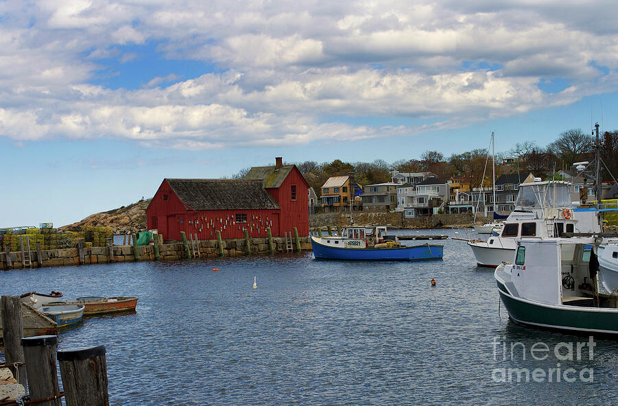 Rockport Harbor, Ma Photograph by Skip Willits