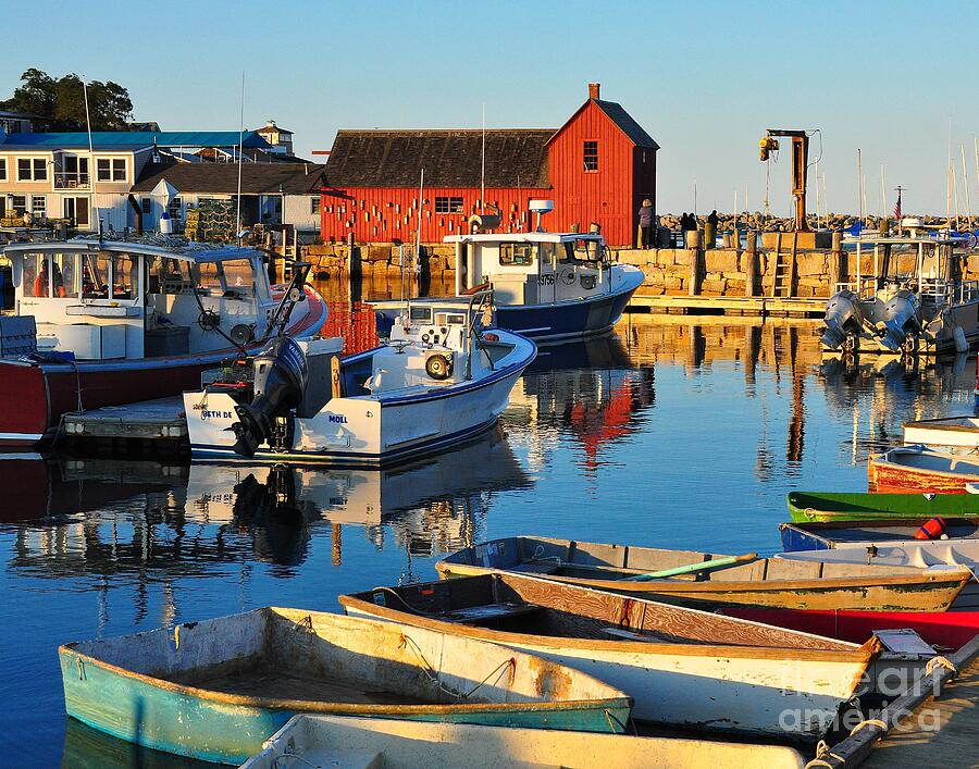 Rockport Harbor Photograph by Steve Brown