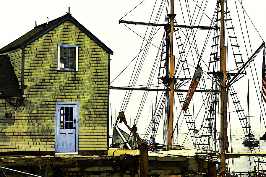 Rockport Harbor Photograph by Tom Cameron
