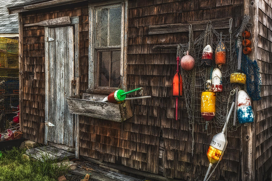 Architecture Photograph - Rockport Lobster Shack by Susan Candelario