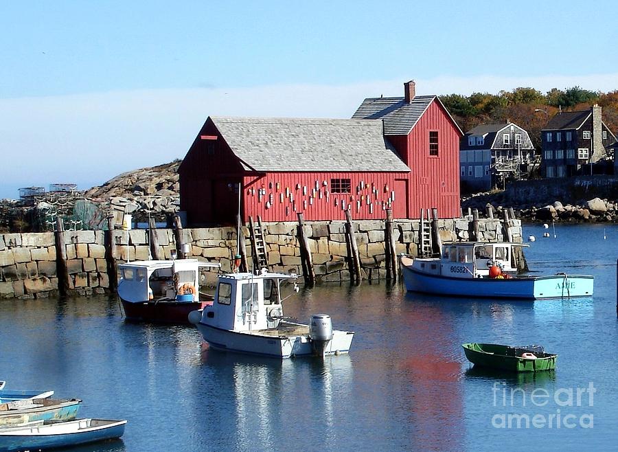 Rockport Ma Photograph by Anne Sands