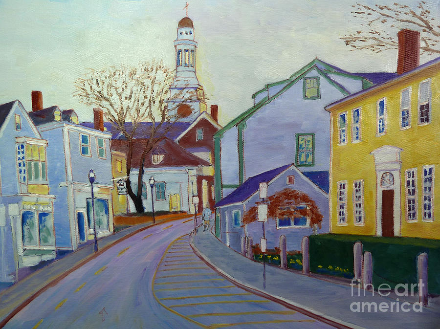 Rockport  Mass Painting by Rae  Smith