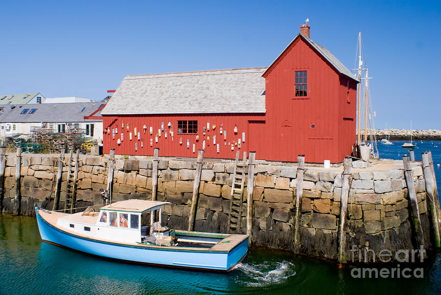 Rockport - Massachusetts Photograph by Anthony Totah