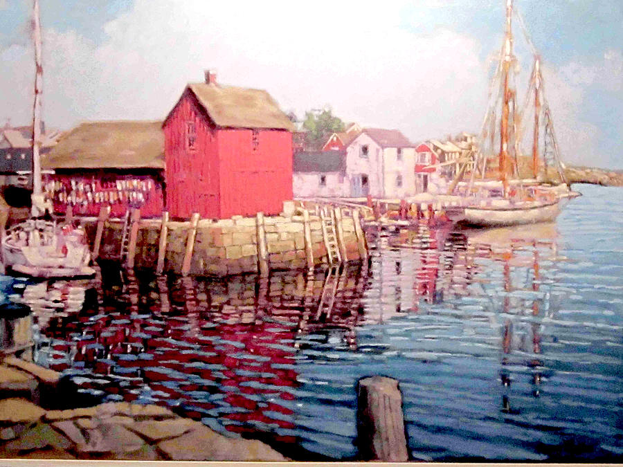 Rockport Motif Number One Painting by Sean Moore - Fine Art America