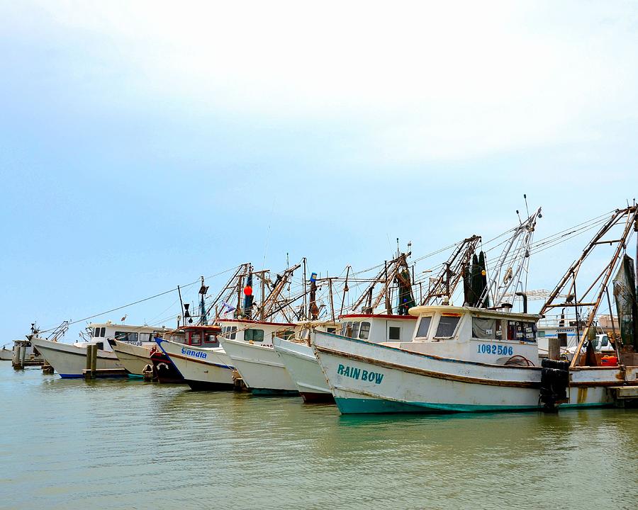 Rockport Shrimp Boats Photograph by Michelle Patterson - Fine Art America