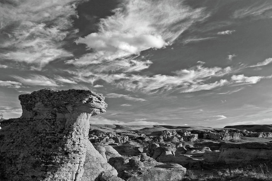 Rocks and Sky - 365-332 Photograph by Inge Riis McDonald