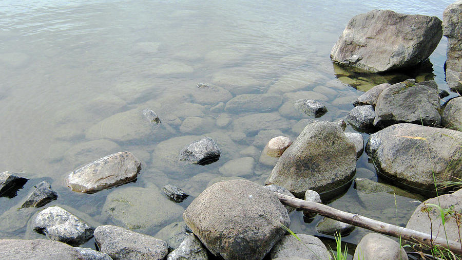 Rocks Photograph - Rocks and Water by Emma Frost Rocks Photograph - Rocks and Water by Emma Frost