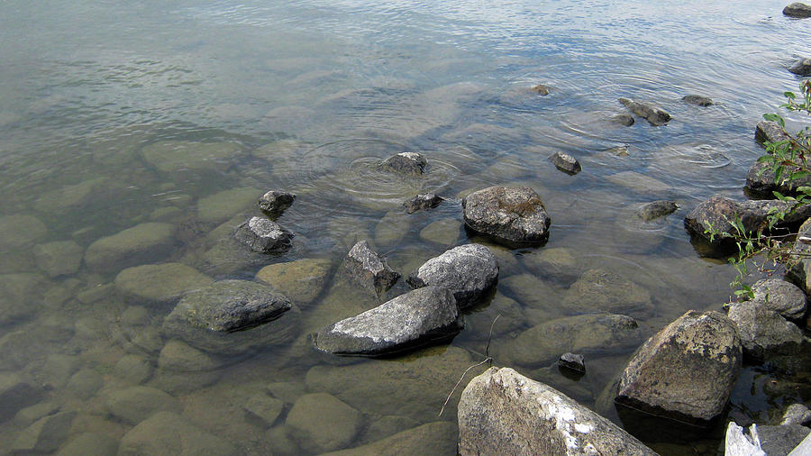 Rocks Photograph - Rocks and Water Too by Emma Frost Rocks Photograph - Rocks and Water Too by Emma Frost