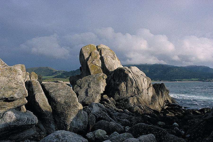 Rocks at Carmel Photograph by Thomas Firak