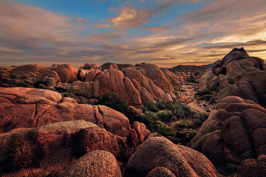 Rocks at Sunrise Photograph by John Hight