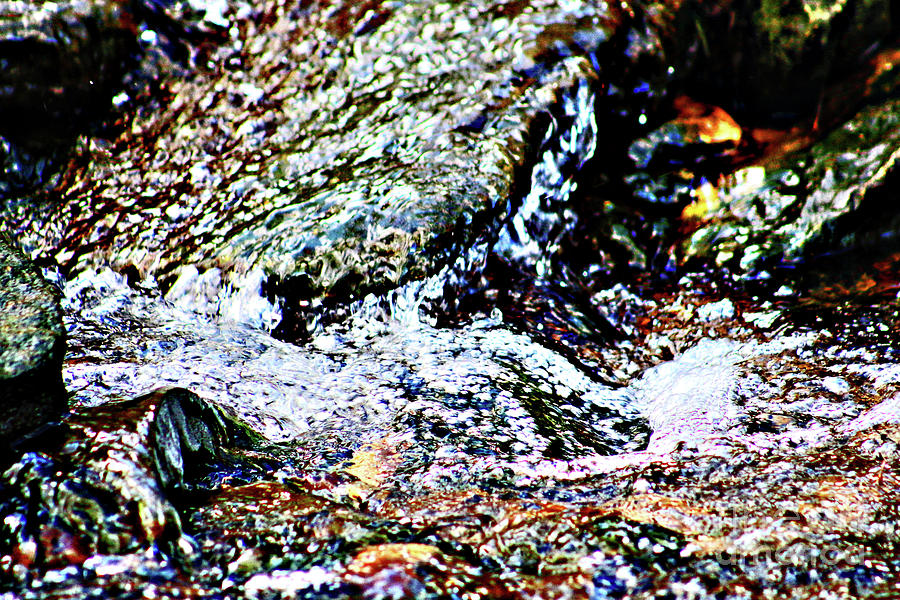 Rocks In The Stream Photograph