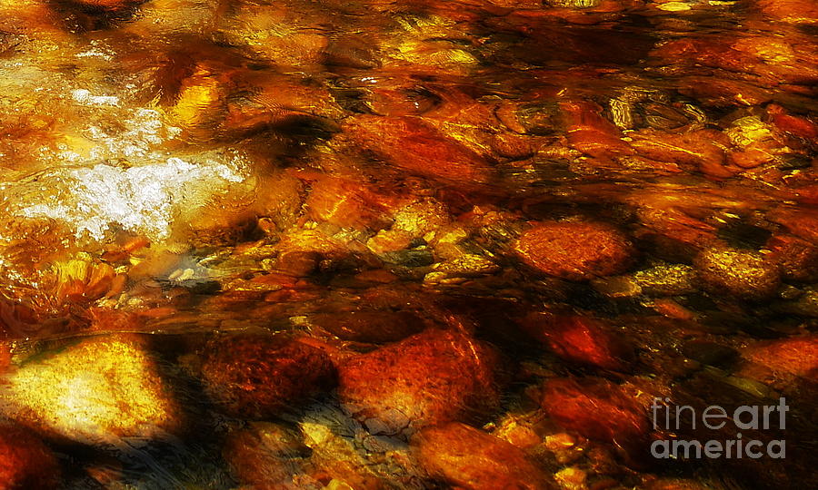Rocks in Water #2 Photograph by Lexa Harpell