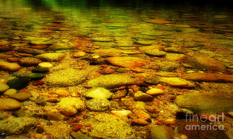 Rocks in Water #6 Photograph by Lexa Harpell