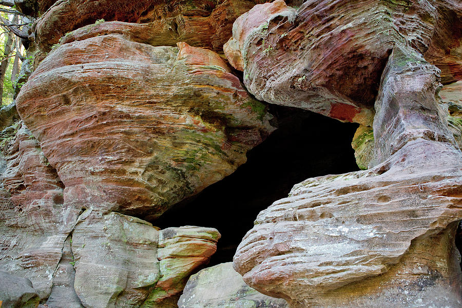 Rocks of Hocking Hills Photograph by Rich S