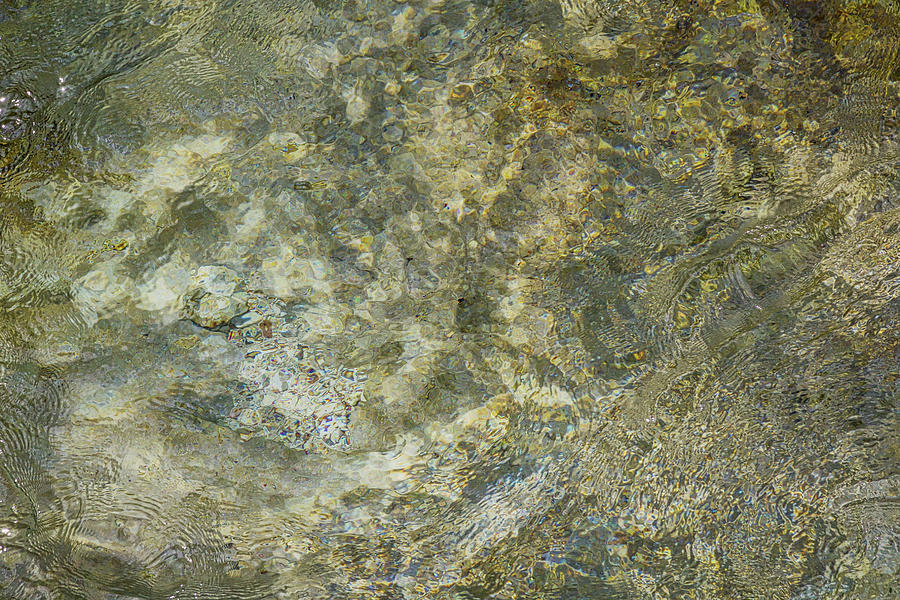 Rocks Under the Soca River - Slovenia Photograph by Stuart Litoff