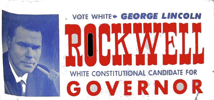 Rockwell  for Governor Poster 1965 Photograph by David Lee Guss