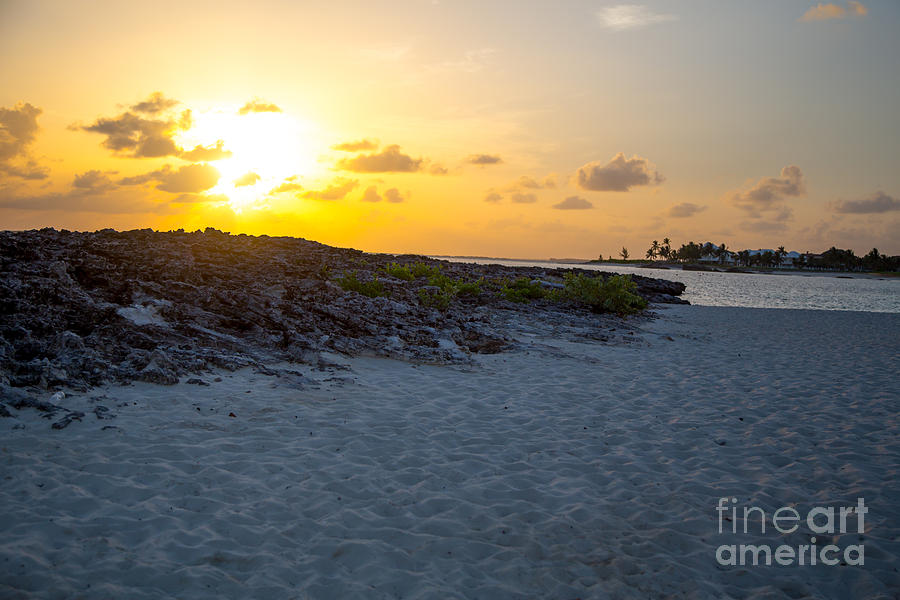 Rocky Beach Sunrise Photograph