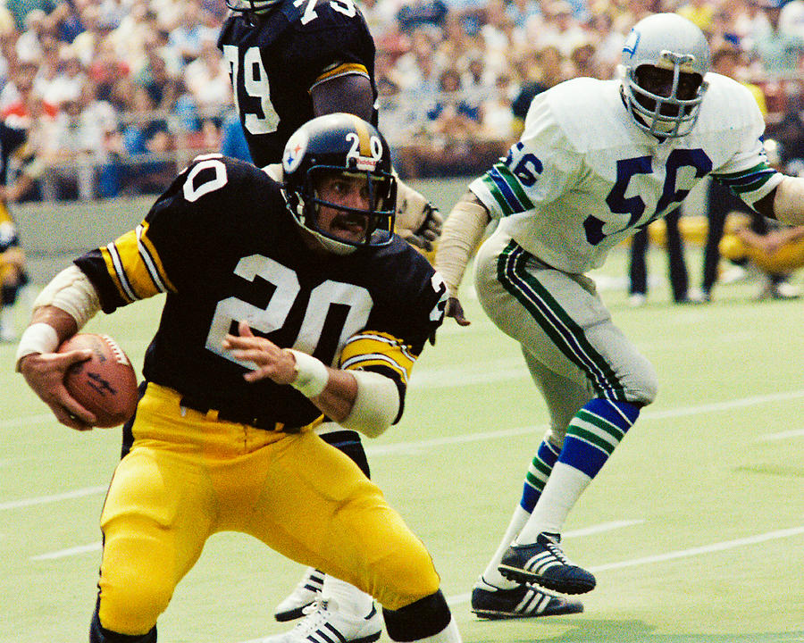 Pittsburgh Steelers Photograph - Rocky Bleier by Positive Images