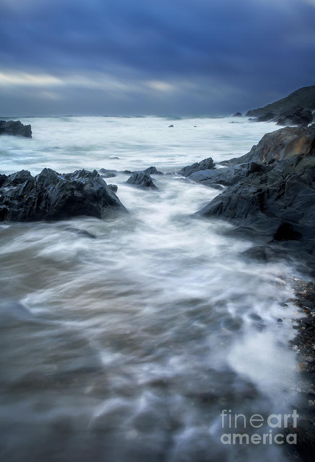 Rocky Coastline Photograph by David Lichtneker