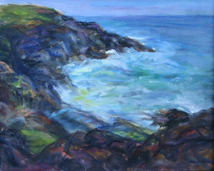Rocky Creek Viewpoint Painting by Quin Sweetman