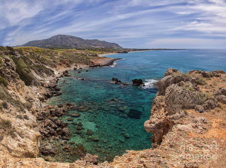 Rocky Cretan landscape Photograph by Sophie McAulay