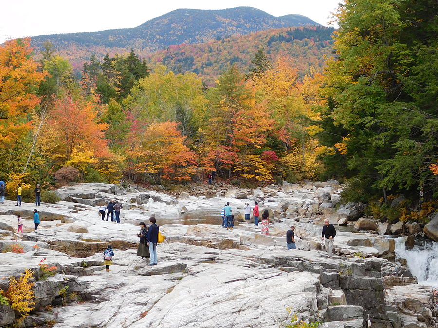 Rocky Gorge in Albany NH Photograph by Catherine Gagne
