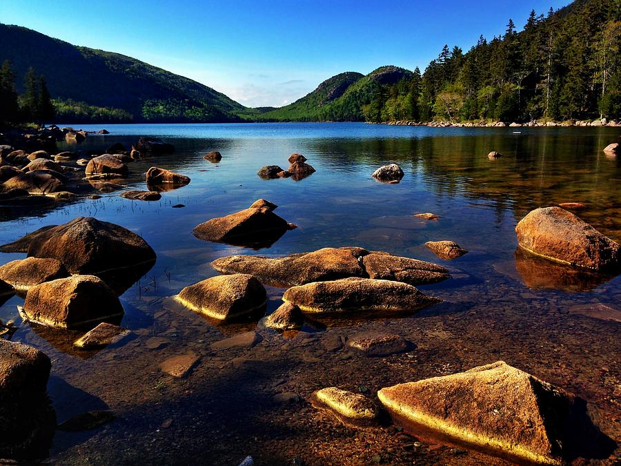 Rocky Lake Photograph by Dawn Van Doorn | Fine Art America