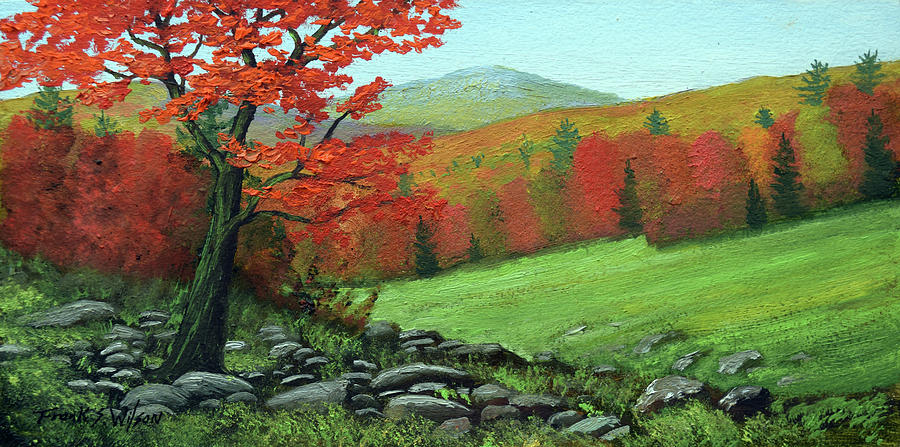 Rocky Meadow Painting