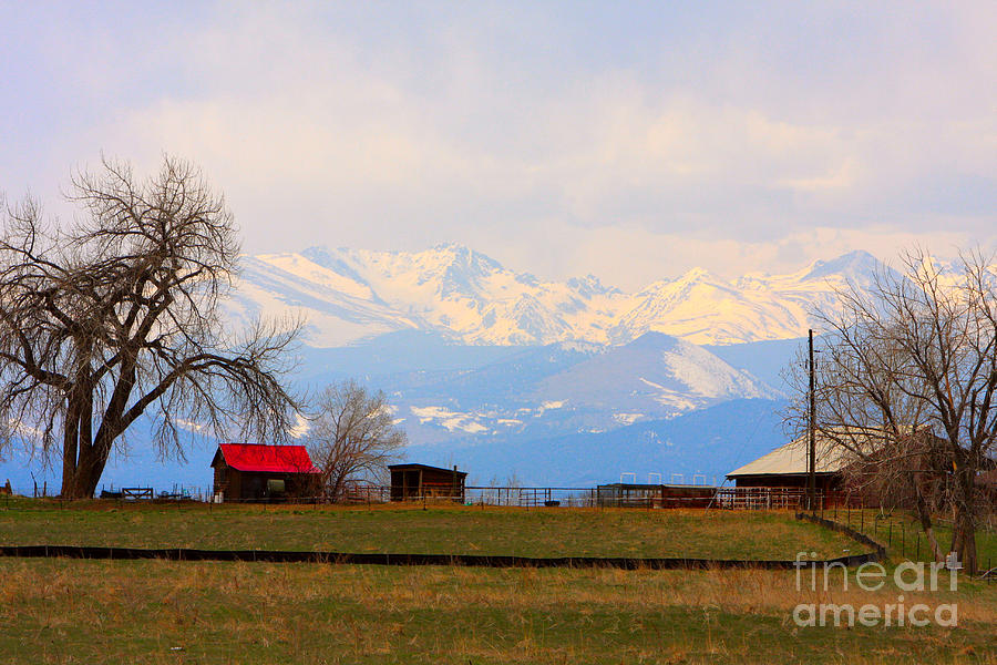 Rocky Mountain Boulder County View Photograph by James BO Insogna