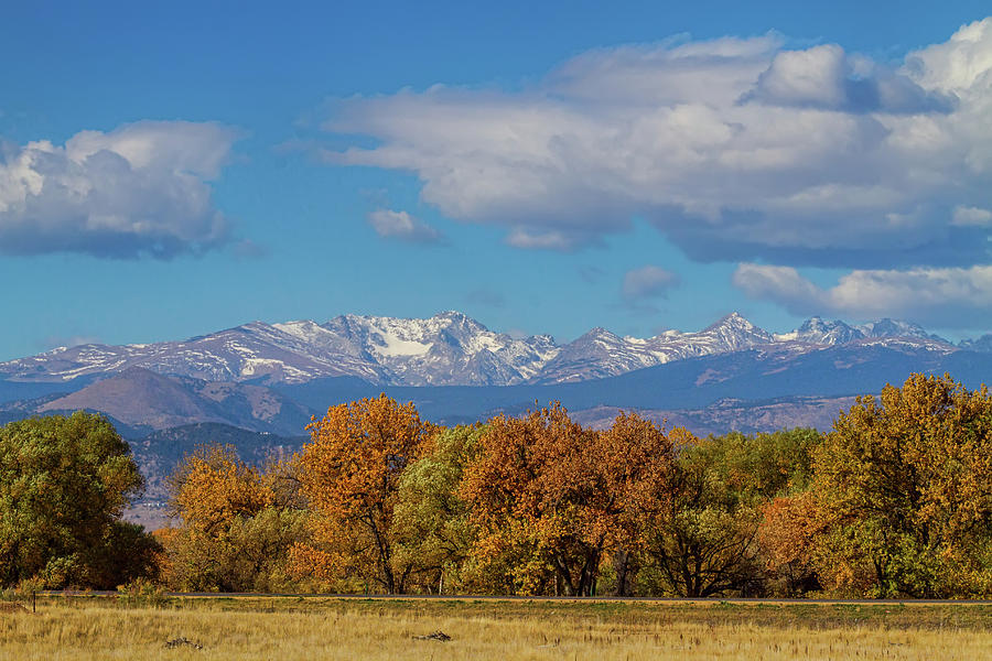 Rocky Mountain Front Range Colorful View Photograph by James BO Insogna