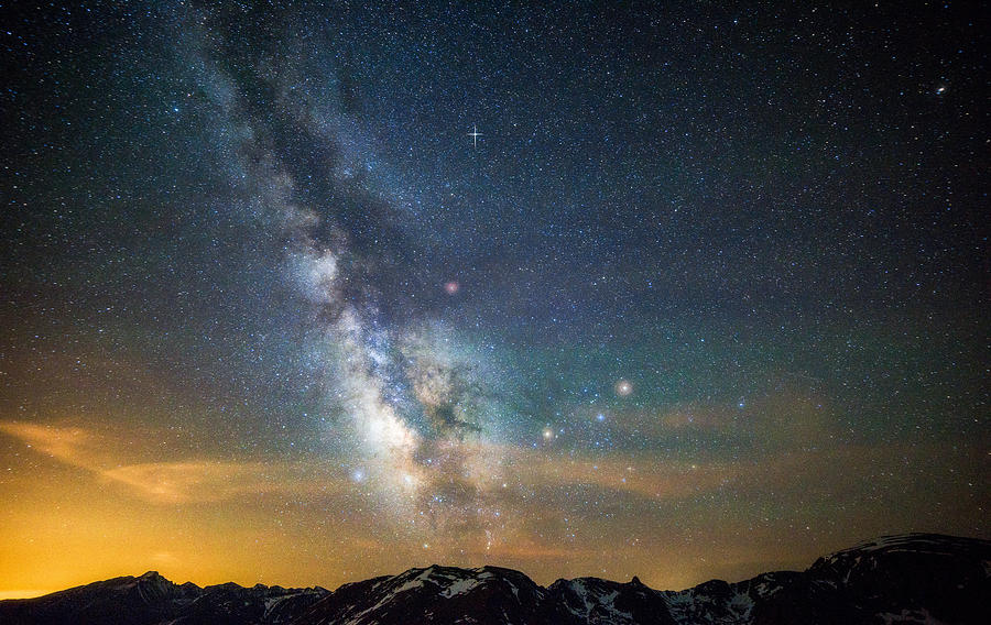 Rocky Mountain Heavens Photograph by Darren White