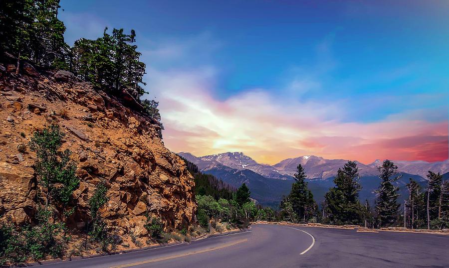 Rocky Mountain High Road Photograph by G Lamar Yancy