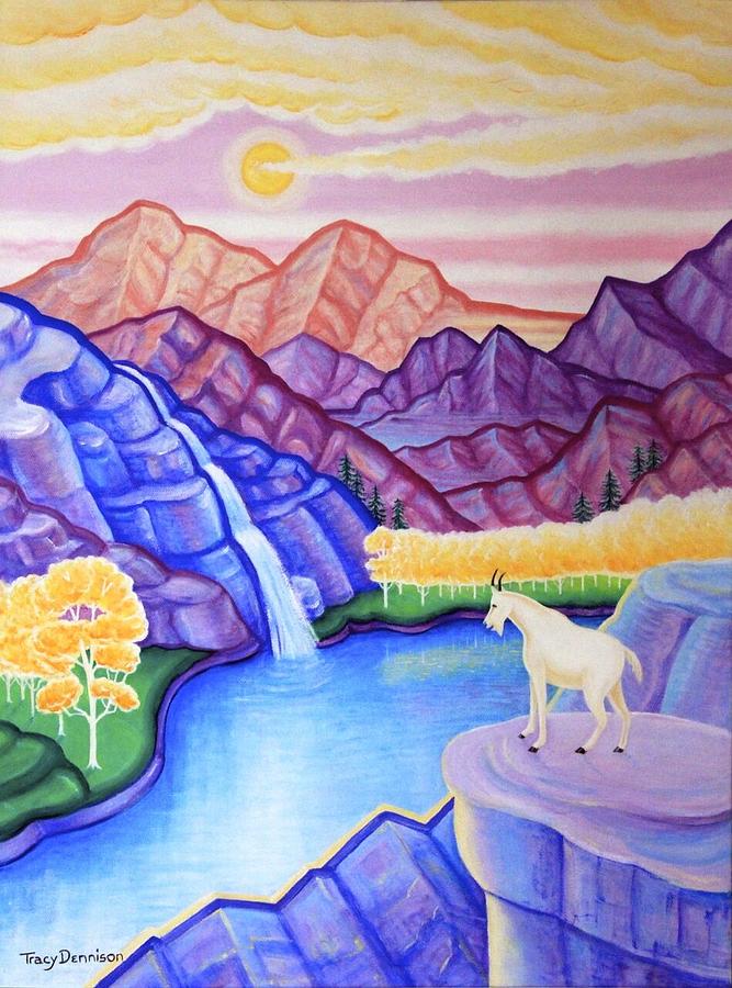 Rocky Mountain High Painting by Tracy Dennison