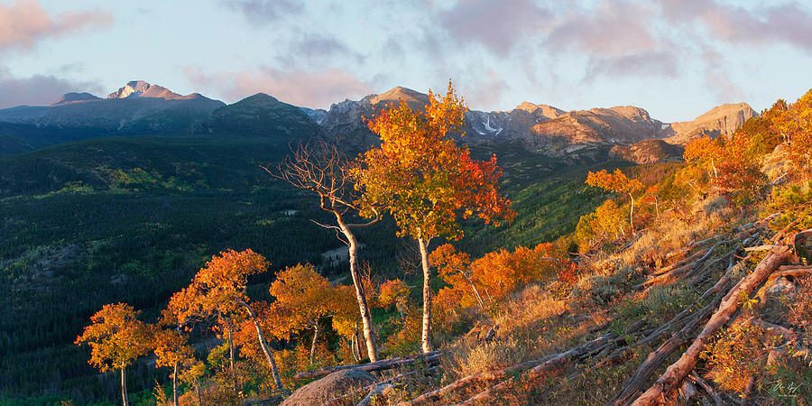 Rocky Mountain National Park Autumn Photograph by Aaron Spong
