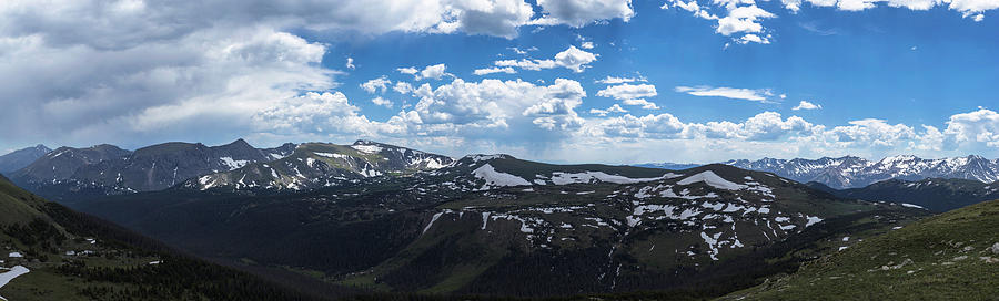 Rocky Mountain National park Gigapan 1 Photograph by John McGraw