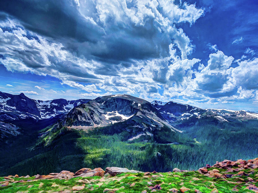 Rocky Mountain National Park I Photograph by David Thompsen