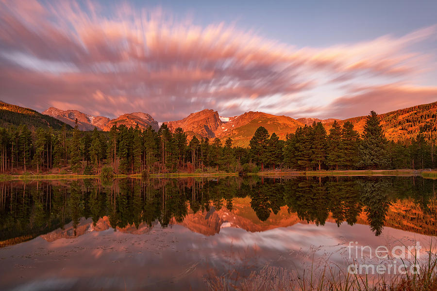 Rocky Mountain National Park Photograph - Rocky Mountain National Park Sunrise by Ronda Kimbrow