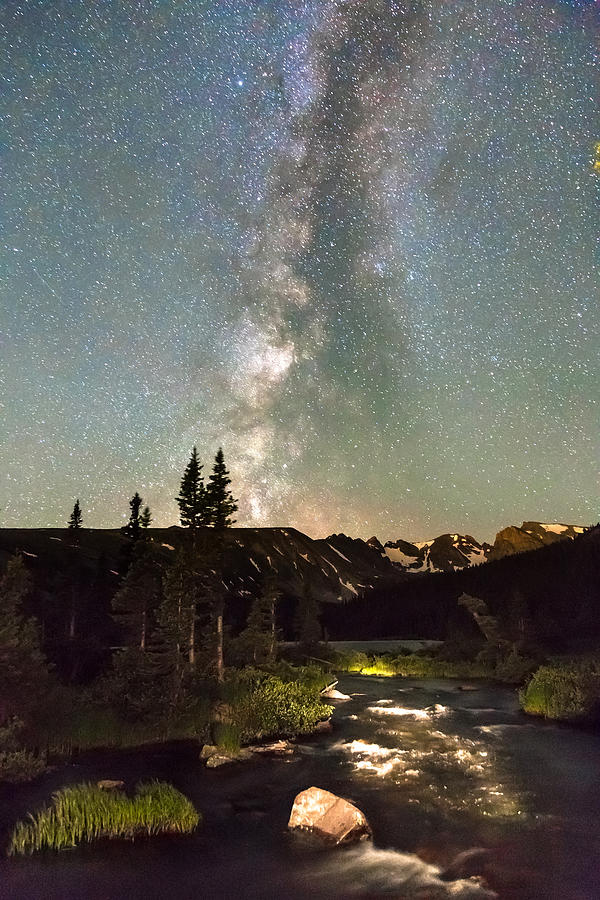 Rocky Mountain Night Photograph by James BO Insogna