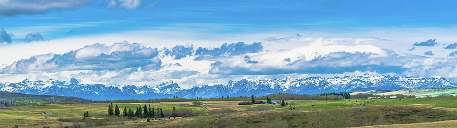 Rocky Mountain Panorama Photograph by David Lee