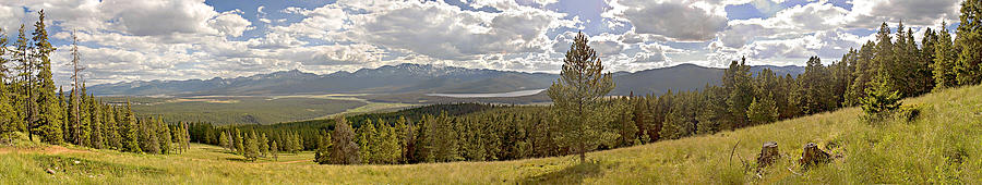 Mountain Photograph - Rocky Mountain Panorama  by Peter J Sucy